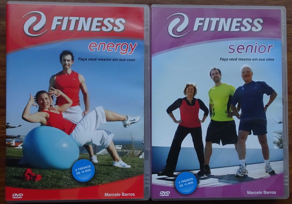 Fitness Energy / Fitness Senior (Com Secção Extra de Nutrição) DVD´s