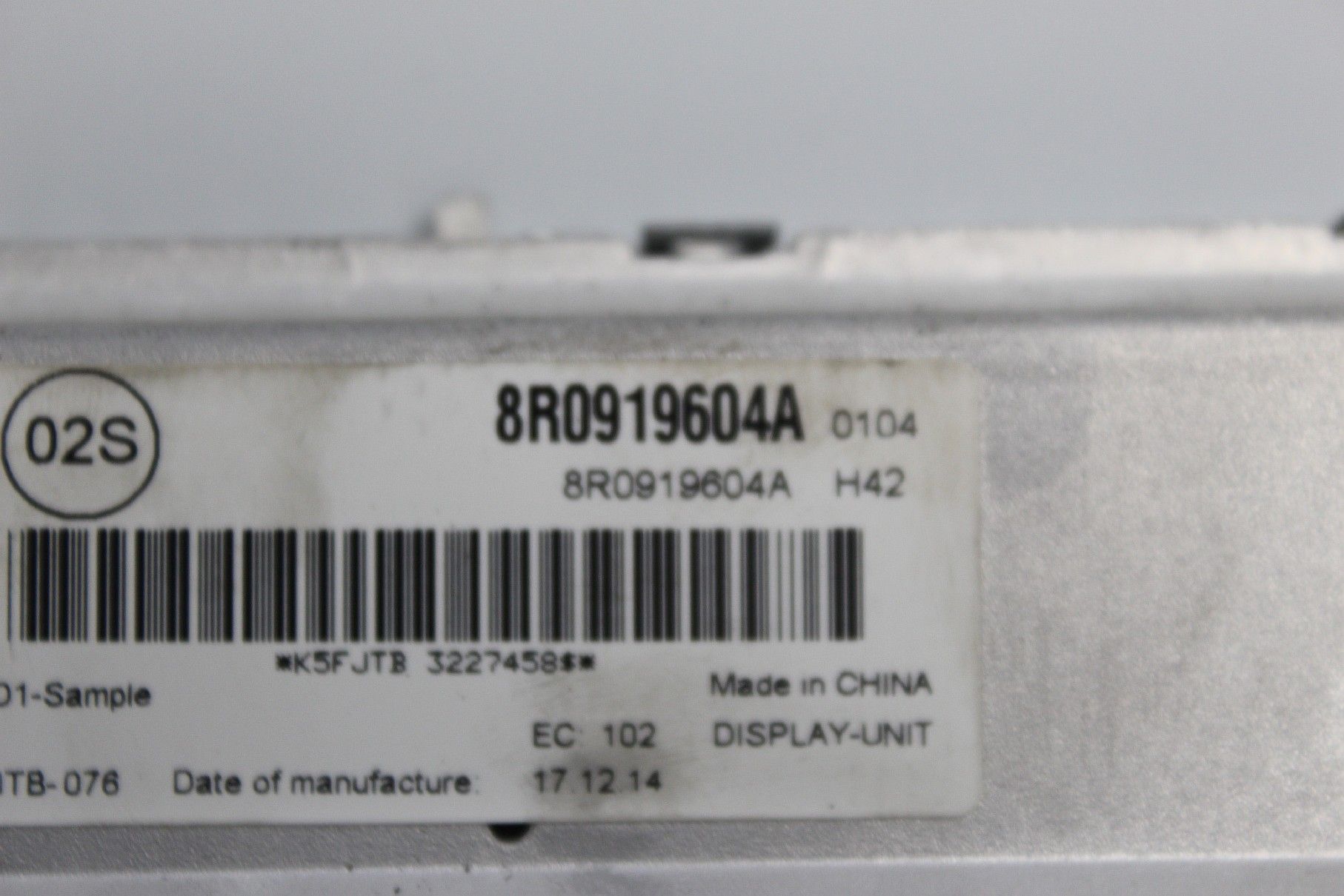 Монітор дисплей комп`ютера центральний Audi Q7 8R0919604A Ауді Кю Ауди