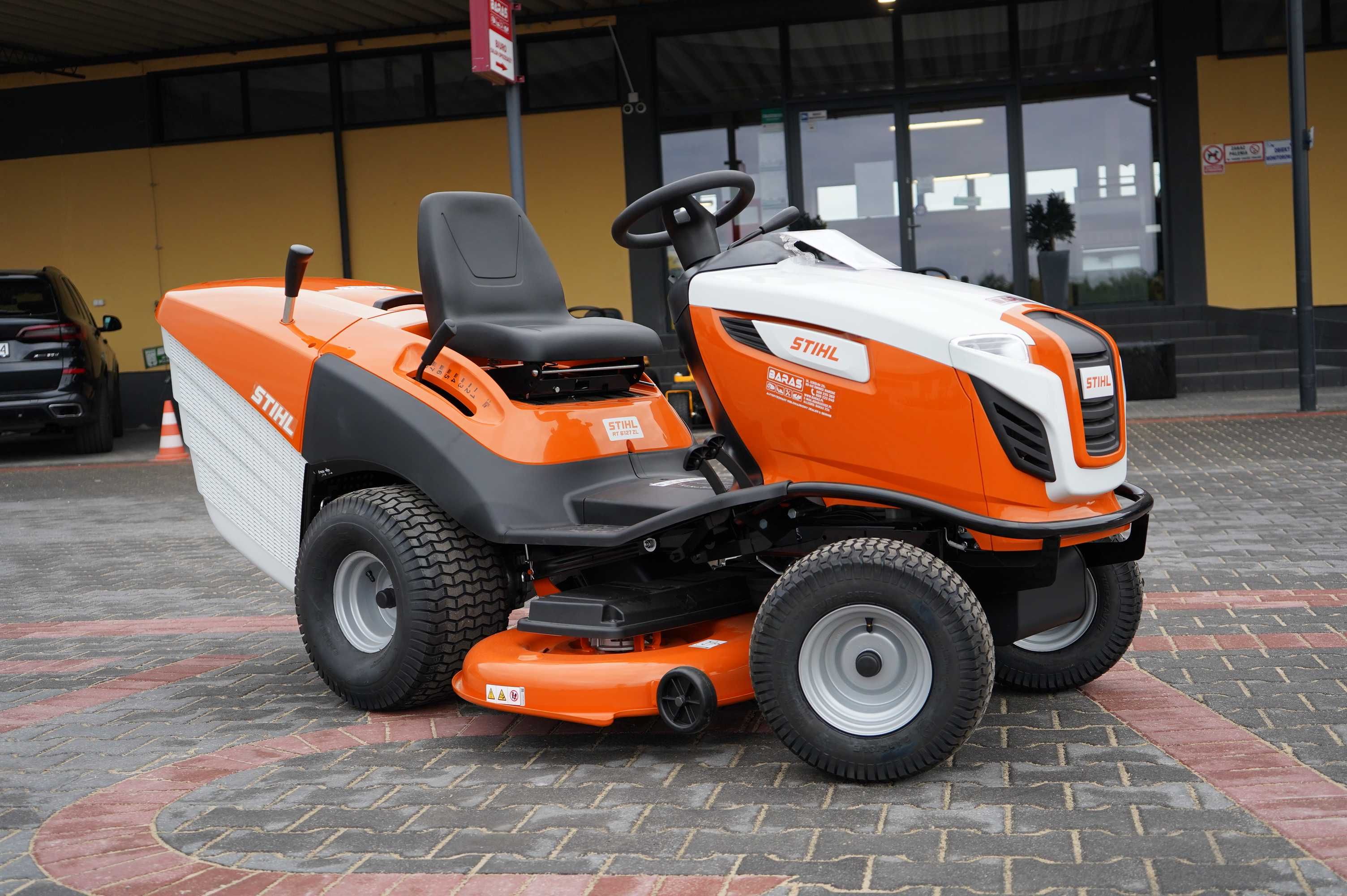 Traktor kosiarka Stihl RT6127ZL V2 Hydro Kosz 350L Pług GRATIS - Baras