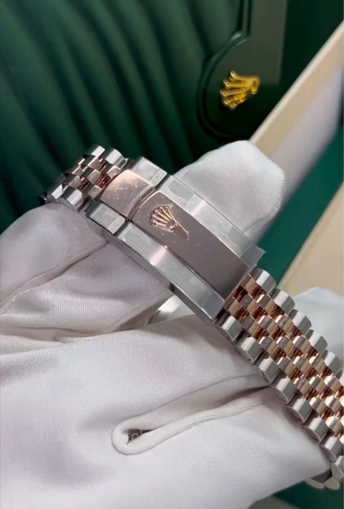 Новые Часы ROLEX Datejust Сталь/Золото 41mm