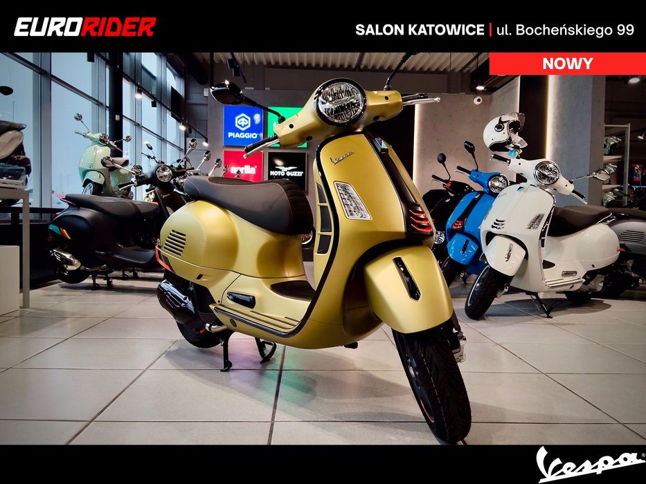 Vespa GTS SuperSport 125 Verde Ambizioso | Dostępny od ręki | EURORIDER Katowice