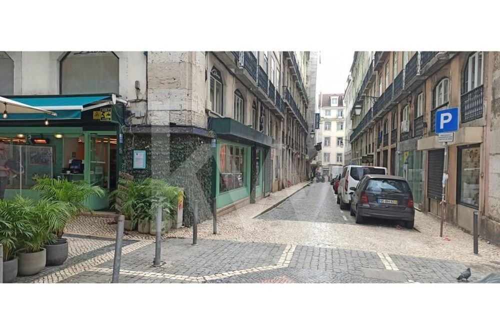 Loja na Rua dos Douradores na Baixa Pombalina, Lisboa com 140m2 - Inve