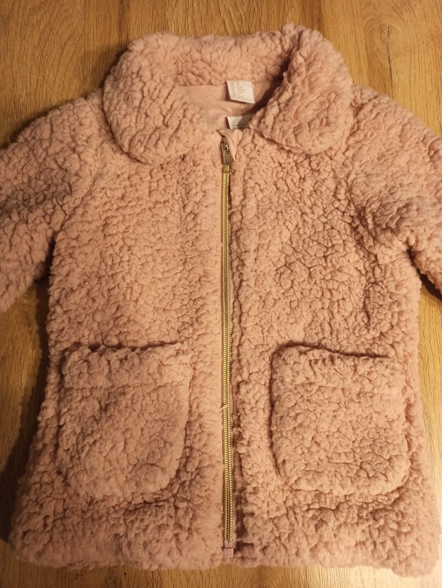 Bluza / kurtka H&M różowa r. 98