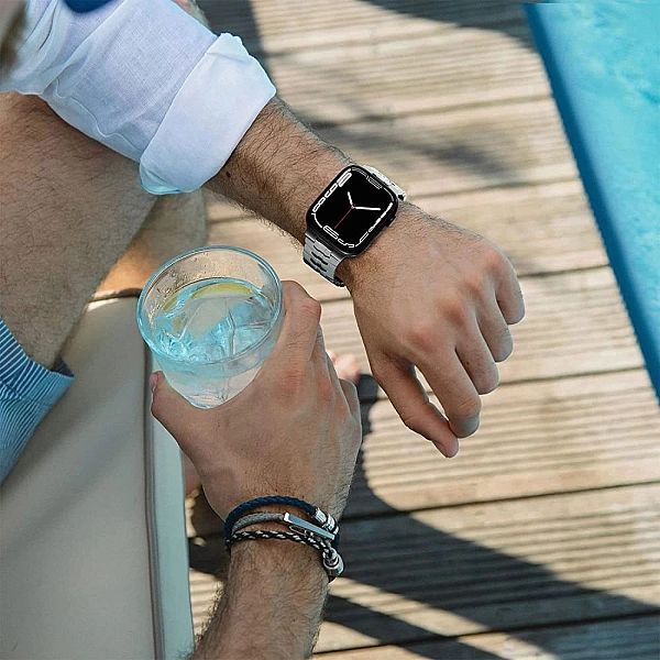 Tech-Protect Stainless Line Apple Watch 4 / 5 / 6 / 7 / 8 / 9 / Se / U