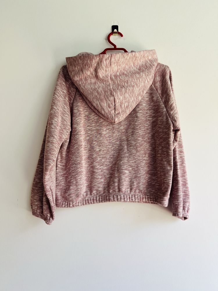 Bluza dziewczęca kangurka z kapturem 110