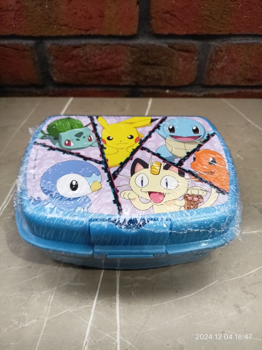 Śniadaniówa lunch box POKEMON pojemnik na śniadanie bez BPA