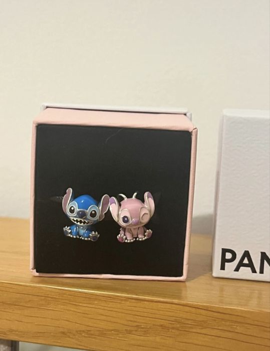 Conjunto conta Stitch Disney Pandora