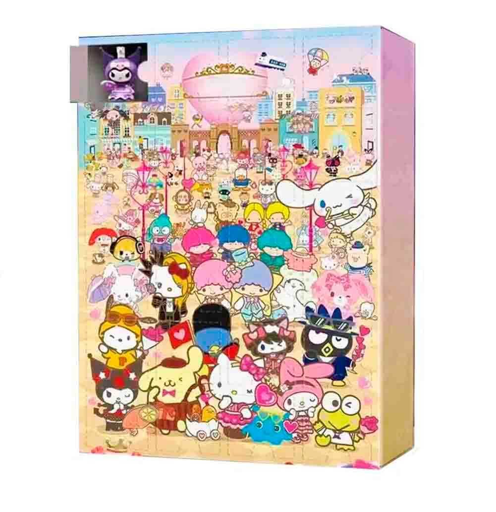 Набір Адвент календар іграшок 24 шт Куроми Хелло Кітті Advent calendar