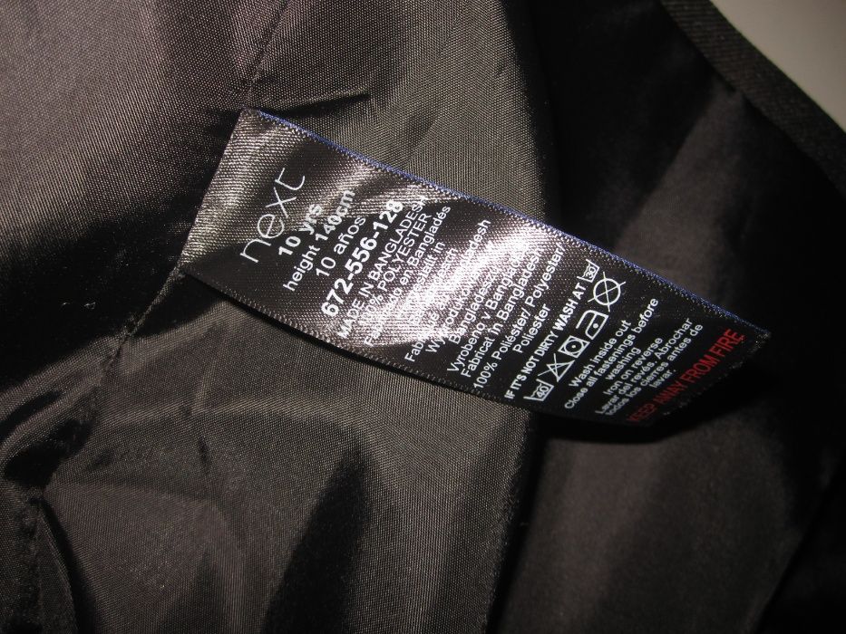 Шкільний піджак для хлопчика Next 140 ( стан нового одягали три рази)