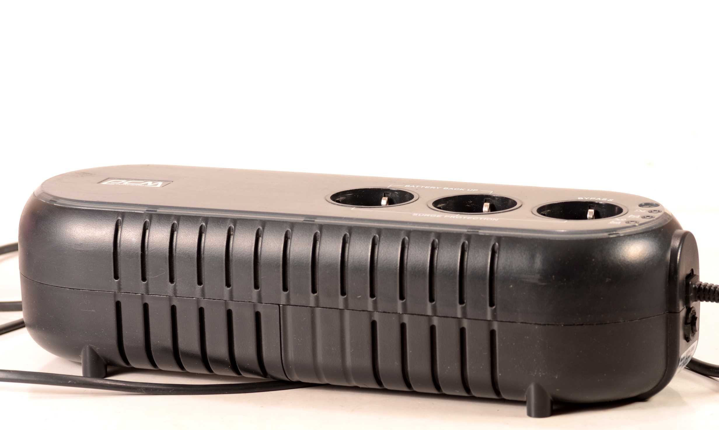 Бесперебойник Powercom PCM 500VA 3 розетки, без аккумулятора, рабочий