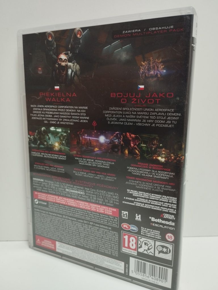 Gra PC Doom PL 18+