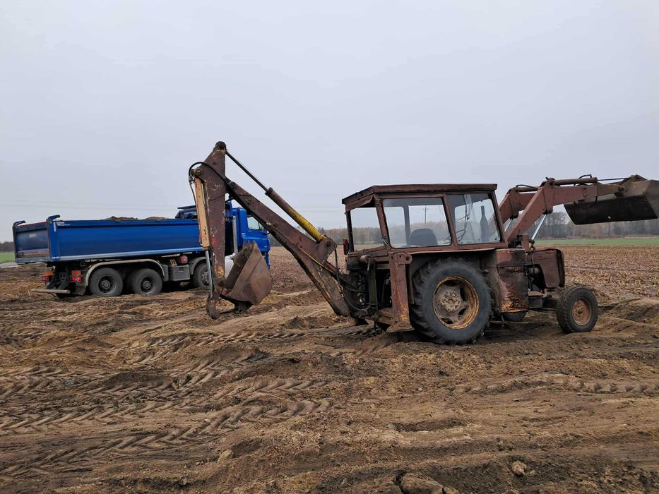 koparko ładowarka ostrówek cat jcb mf