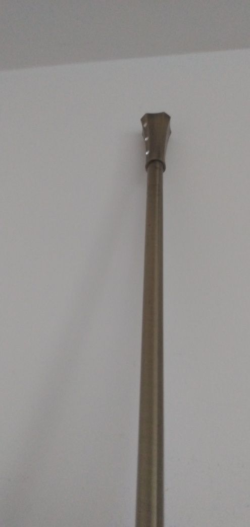 Karnisz metalowy ponad 2,5m rurka