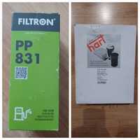 HART Filtr powietrza 327 631 + FILTRON Filtr paliwa PP 831