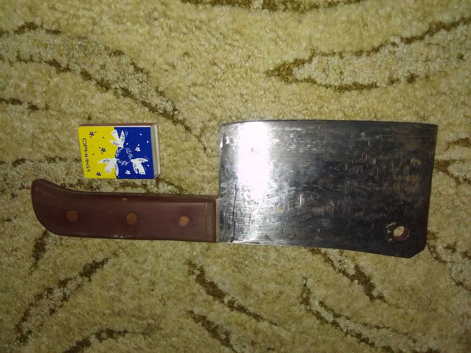 Топорик для рубки мяса костей - ручная работа - клеймо