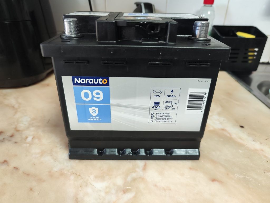 Bateria norauto 52 Ah