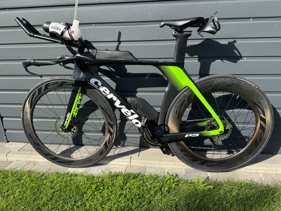 Cervelo P5 Disc, 54, dura-ace, zipp