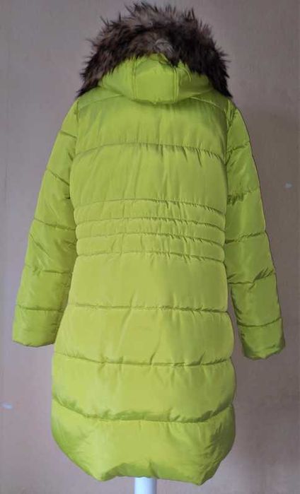 Płaszcz zimowy pikowany XL limonka Carry 42