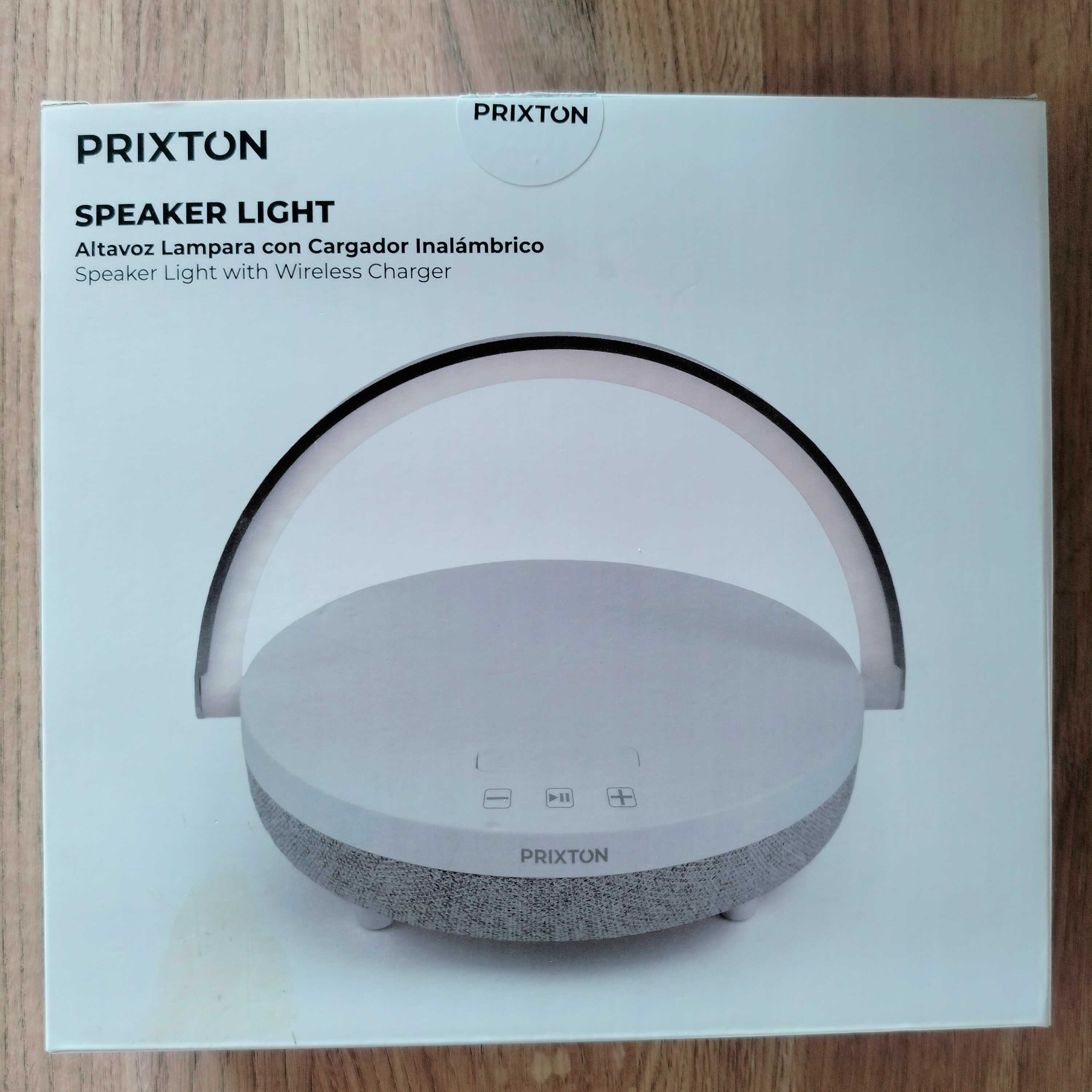 Prixton głośnik Bluetooth® 10 i podstawą do ładowania bezprzewodowego