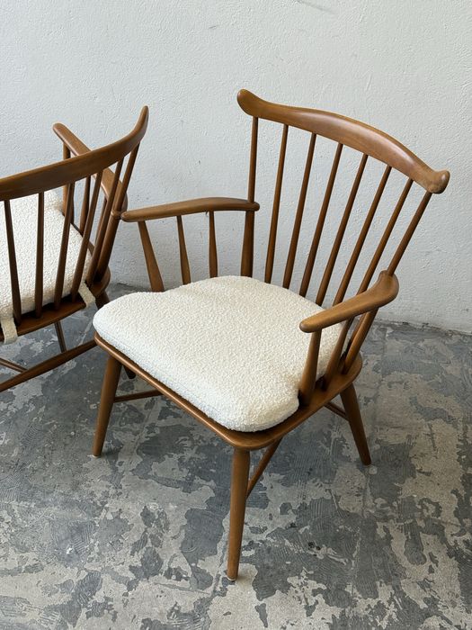 Fotele Farstrup Dania boucle farm hause japandi vintage