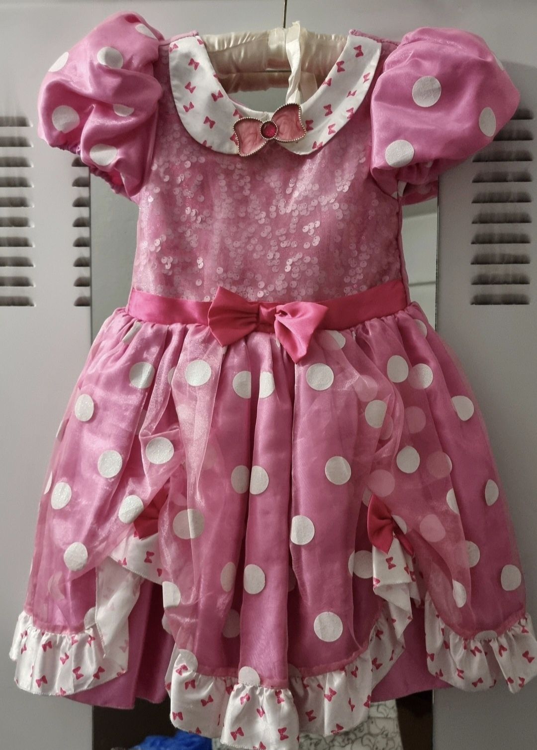 Disfarce/ Fantasia Minnie+ bandolete