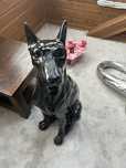 Figurka psa dobermana glamur