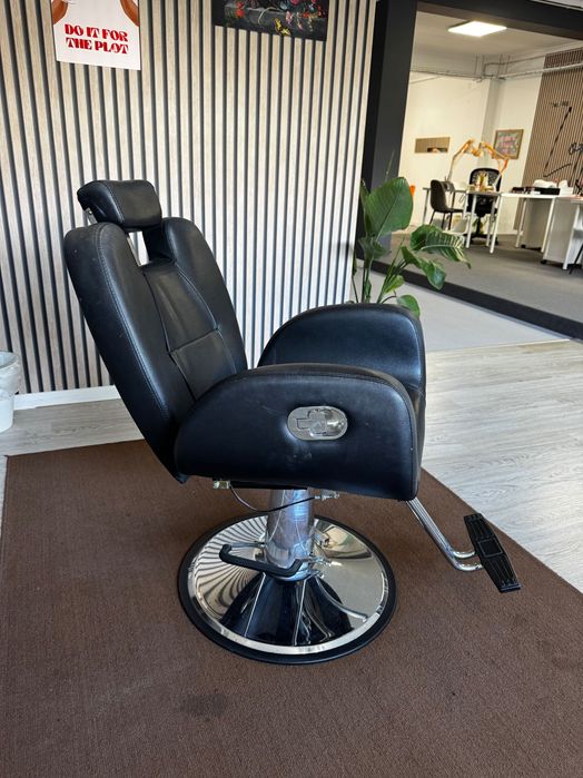 Cadeirão tipo barbeiro