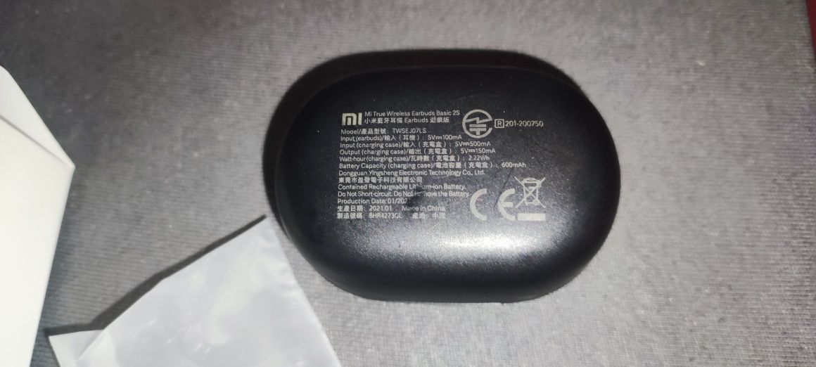 Słuchawki douszne Mi True Wirelwsa Earbuds Basi 2S