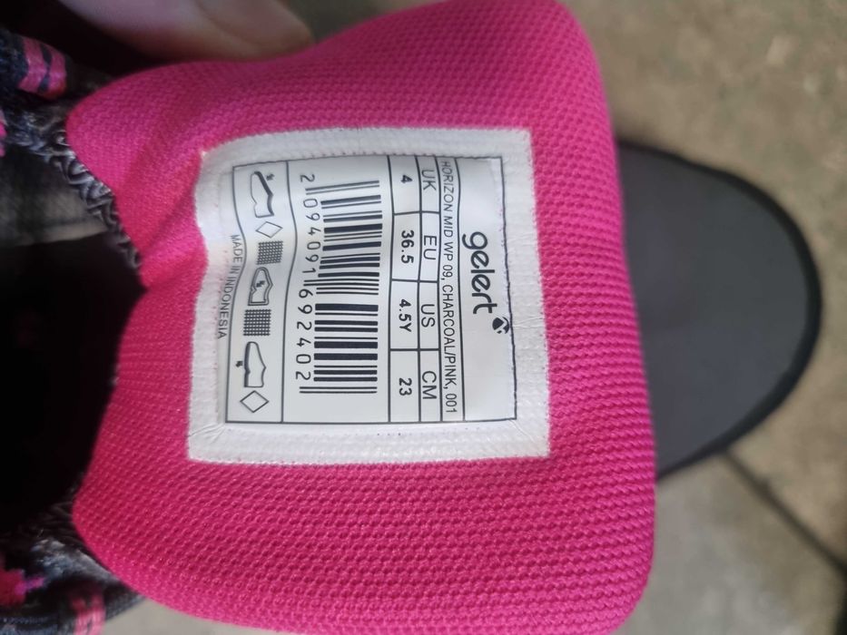 Buty trekingowe dziewczęce