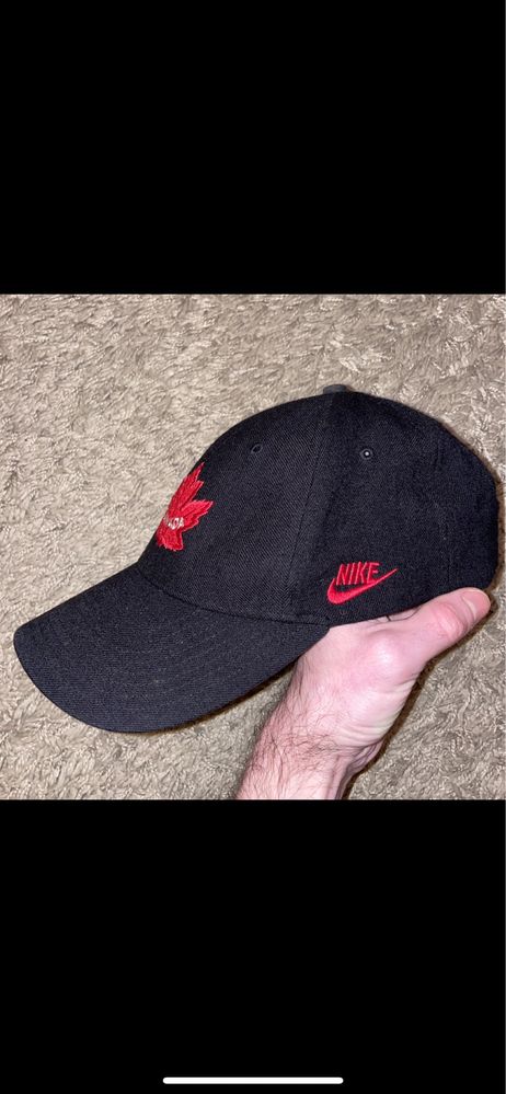 Бейсболка Nike Canada Hockey, вінтаж, оригінал, one size