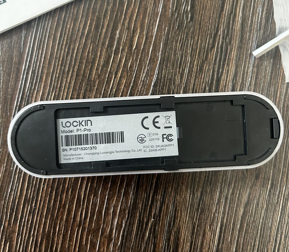 Розумний дверний замок Lockin G30, безключовий доступ, відбиток пальця