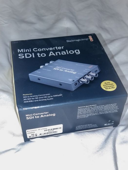 Mini Converter SDI to Analog Blackmagic