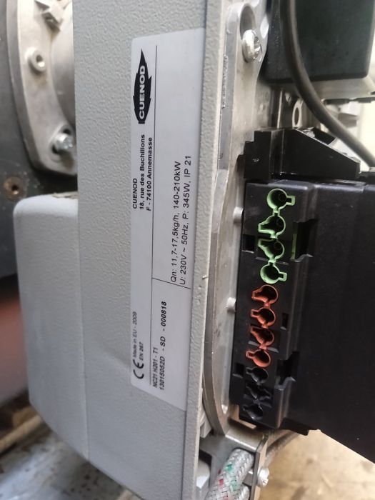 Palnik olejowy na opał ,nie weischaupt  210 kw dwustopniowy