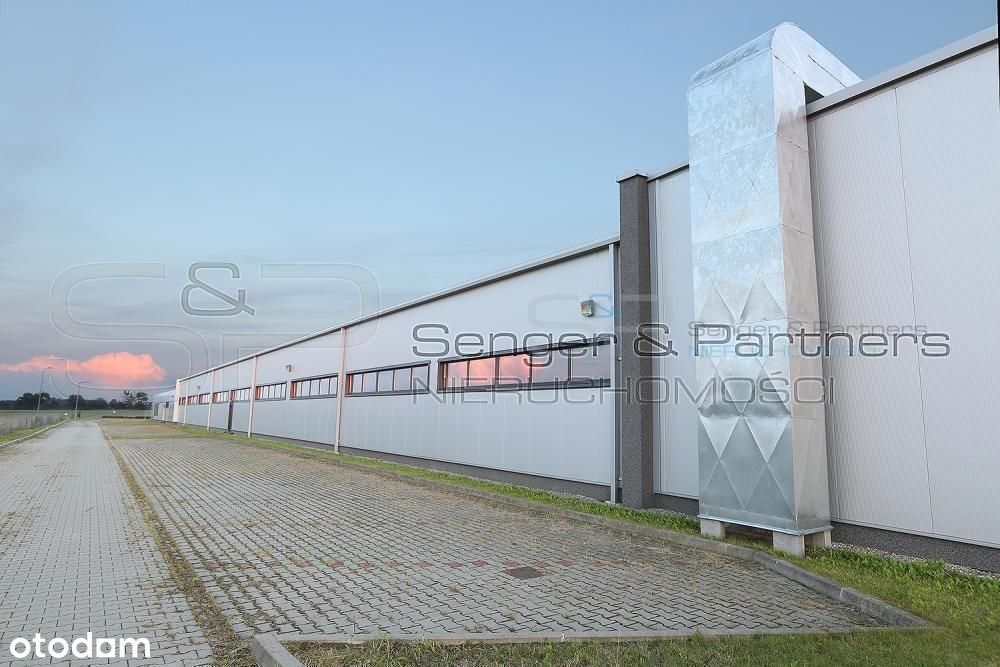 W pełni wyposażona hala produkcyjno-magazynowa!