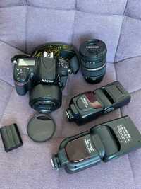 Продаю Nikon D600+Nikon 50 mm, 1.8 + Tamron 28-75, 2.8 + 2 фотоспалахи