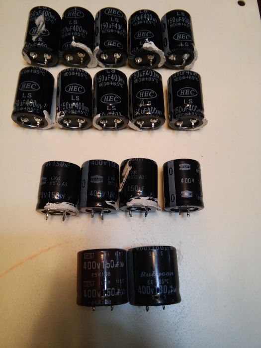 Конденсаторы электролитические полярные