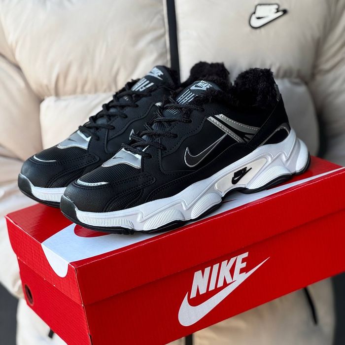 Чоловічі Зимові Кросівки Nike Elite з Хутром всередині