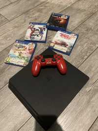 ps4 512gb + pad i 4 gry