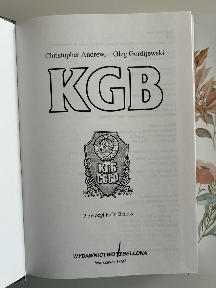 Christopher Andrew Oleg Gordijewski - KGB