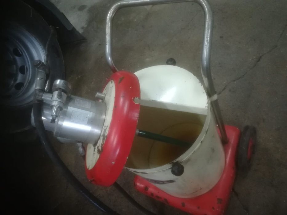Bomba Pneumática de meter Oleo e Valvulina