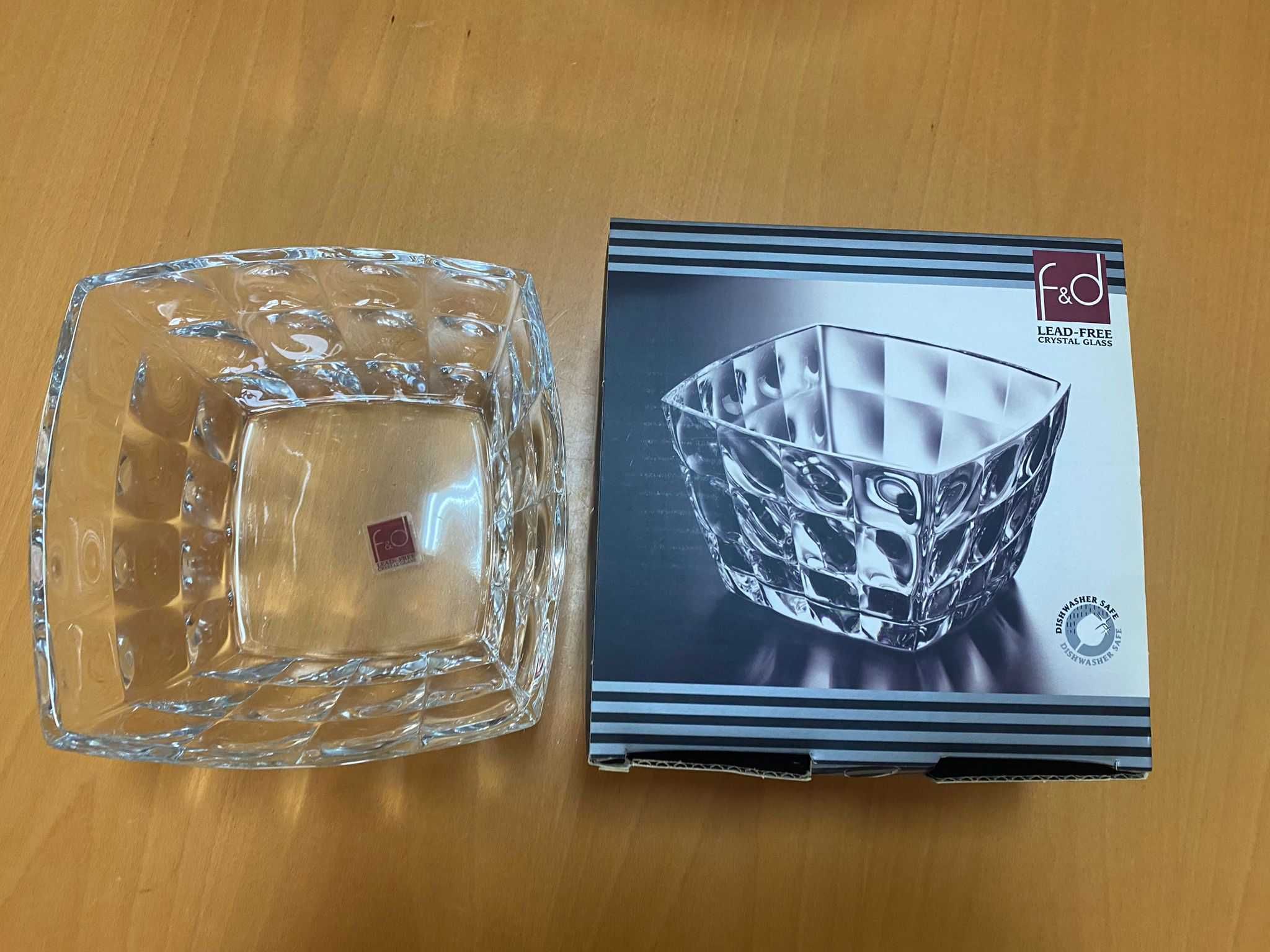 Lead-free crystal glass bowl/saladeira