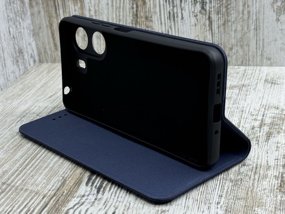 Чехол книжка Leather Case на Xiaomi  Redmi 13C/ Poco C65