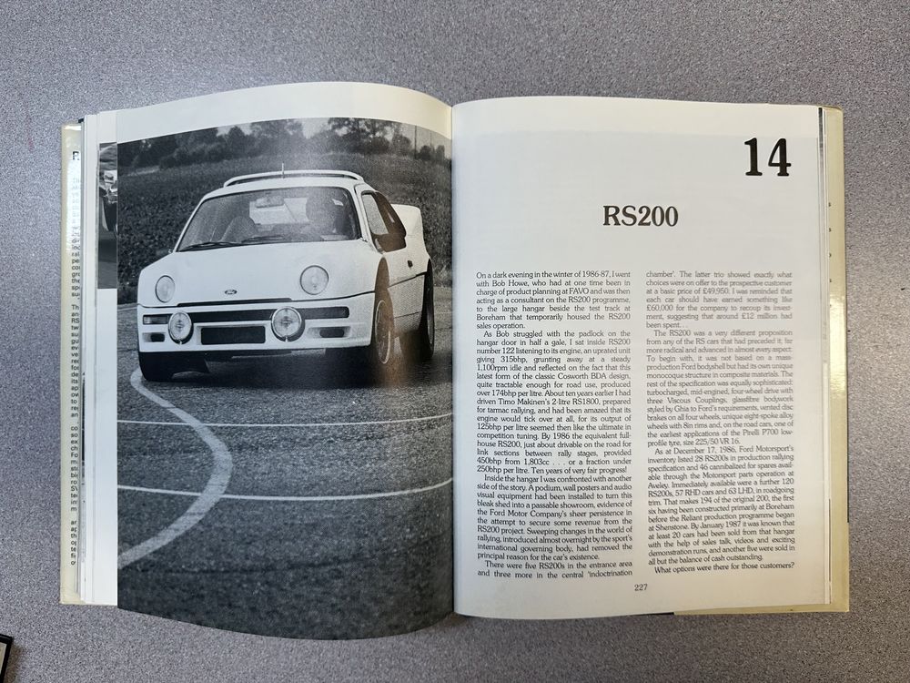 Livro Ford Escort RS