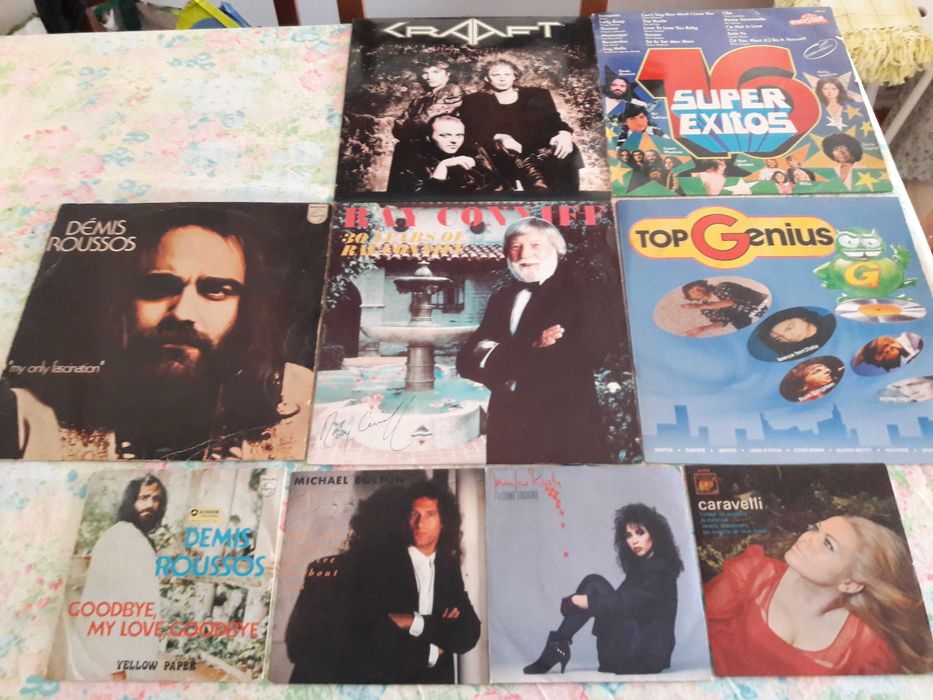 Discos vinil- LPs e Singles