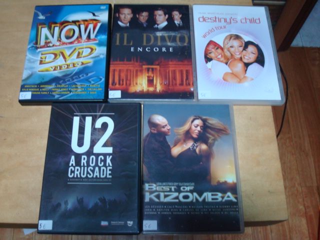 lote 21 dvds musicais,kanye west,christian death,
