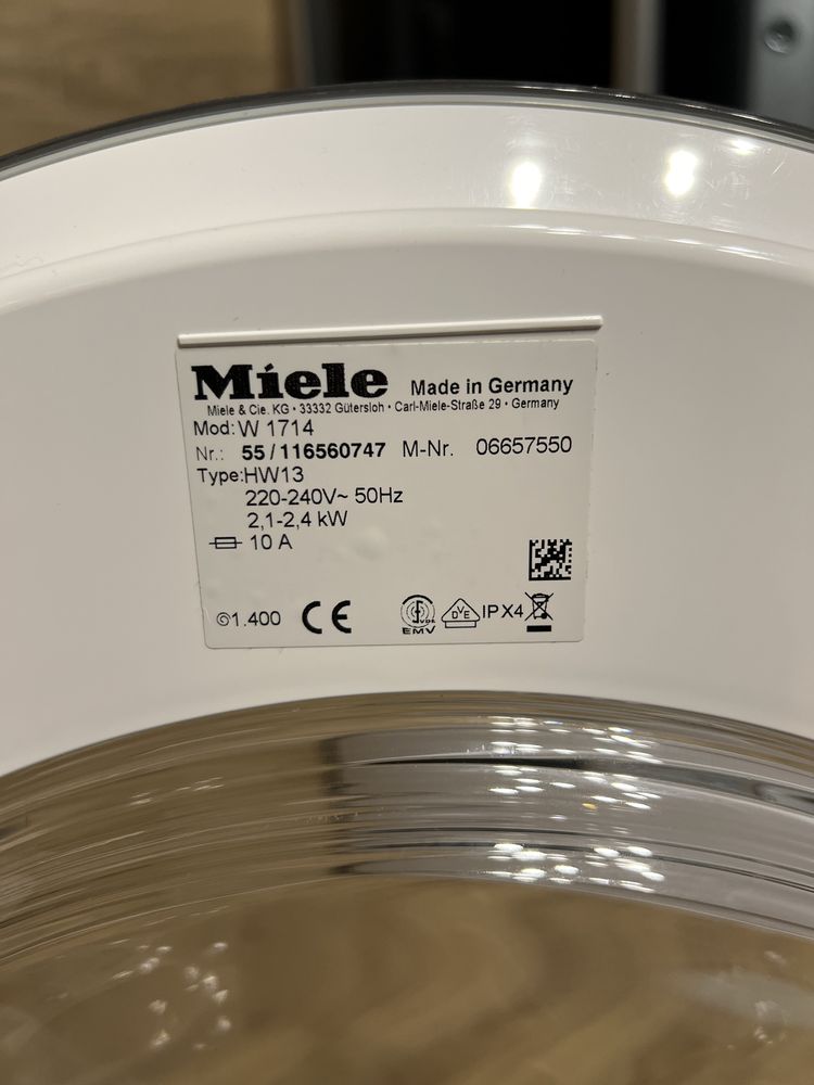 Пральна машина Miele