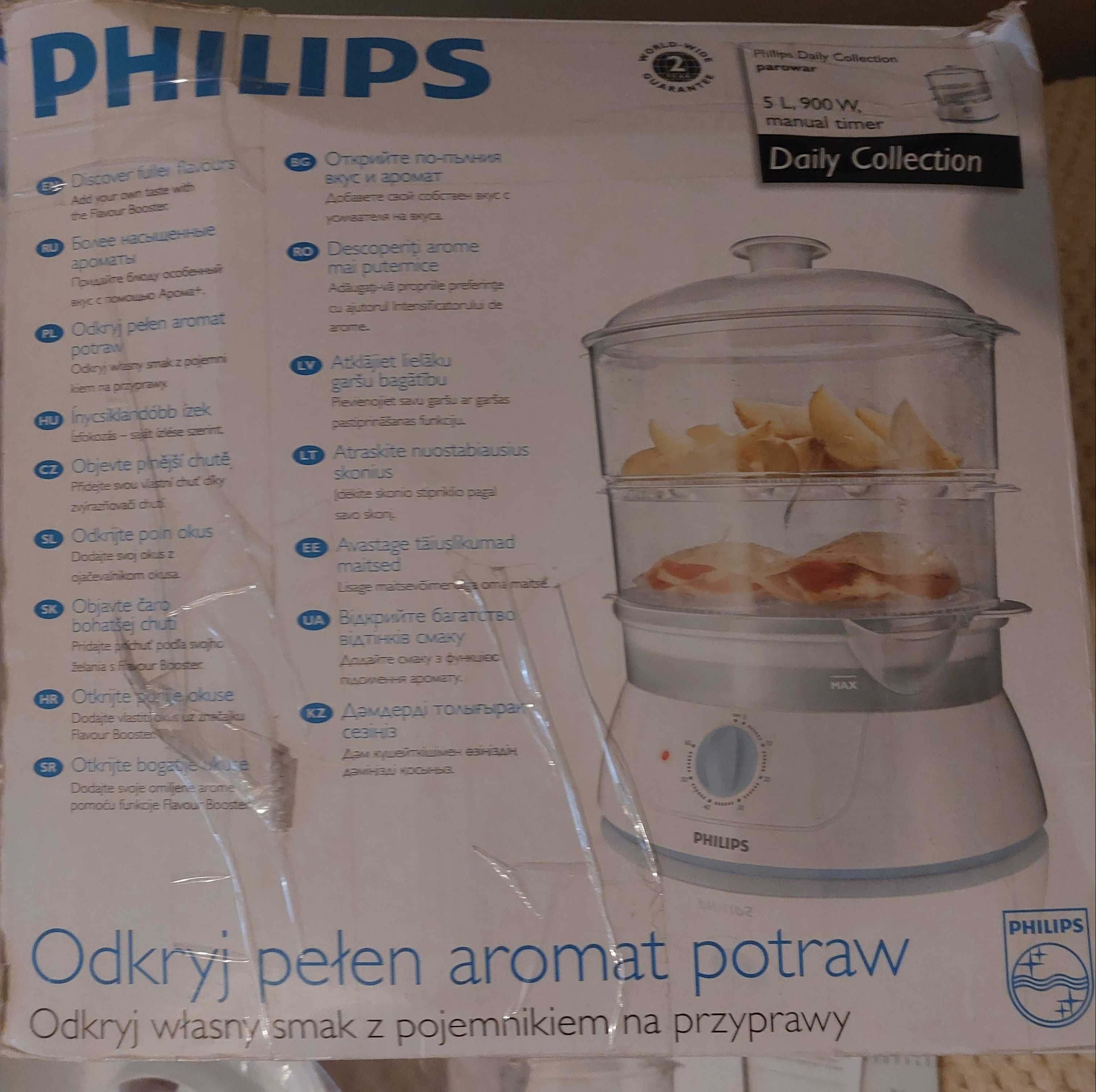 Używany parowar Philips HD9110/70 – Doskonały do zdrowego gotowania!