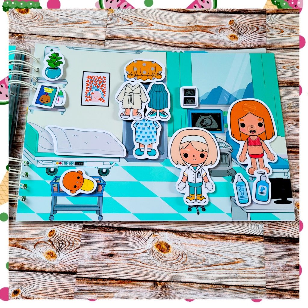 Książka na rzepy Labubu. Toca Boca. Toka Boka. Avatar. Lamibook.