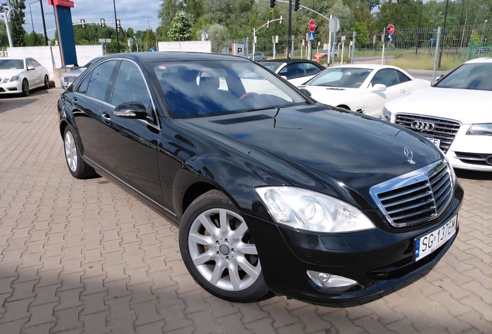 Mercedes-Benz Klasa S 500, 4Matic,V8 5.5, Top Specyfikacja, Japonia, 23% Faktura