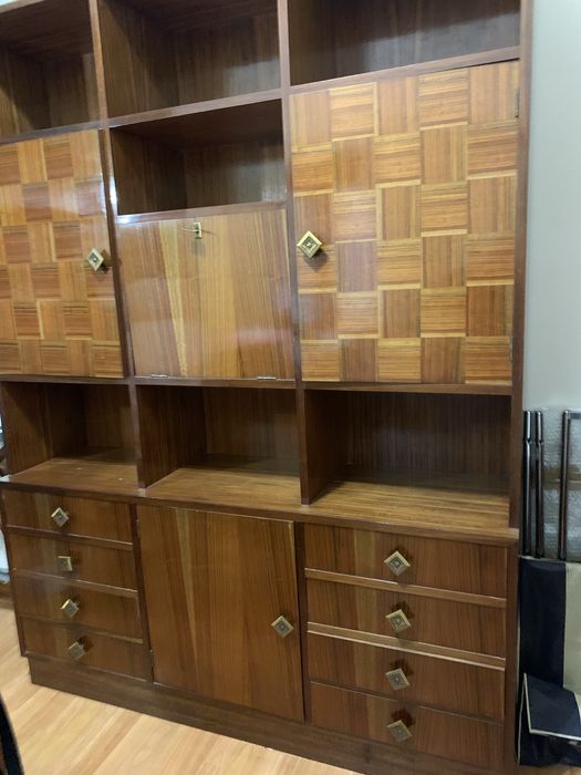 Móvel e secretária vintage